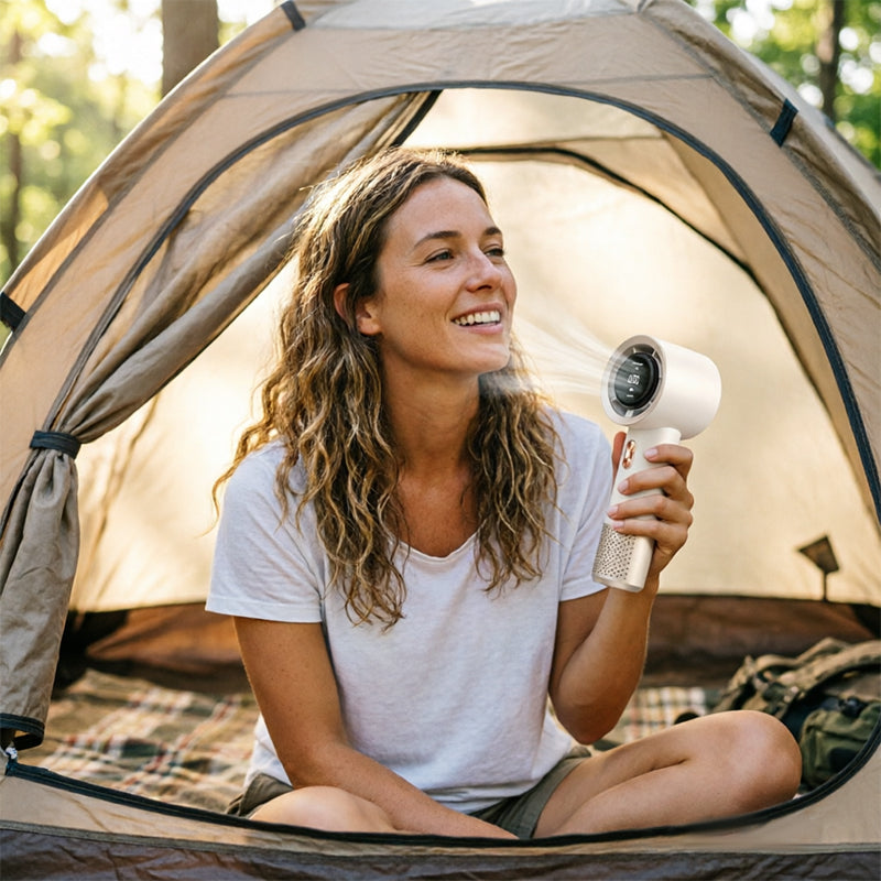 High-Speed Handheld Mini Portable AC Fan