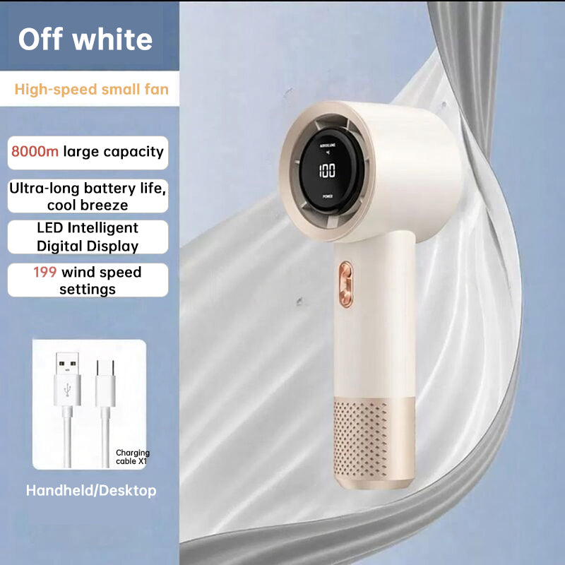 High-Speed Handheld Mini Portable AC Fan