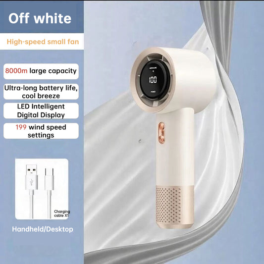 High-Speed Handheld Mini Portable AC Fan
