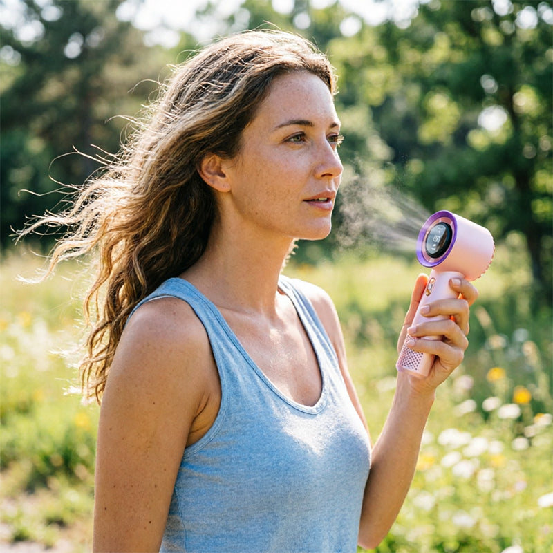 High-Speed Handheld Mini Portable AC Fan
