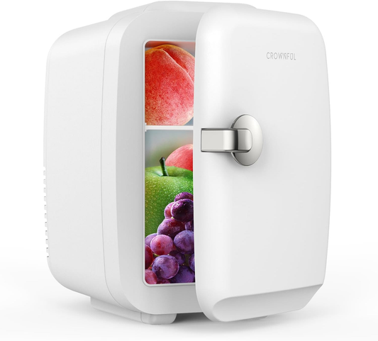 Crownful 4L Portable Mini Fridge & Warmer